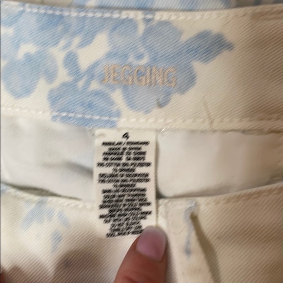 American Eagle Stretch Jegging floral print skinny - Picture 6 of 6